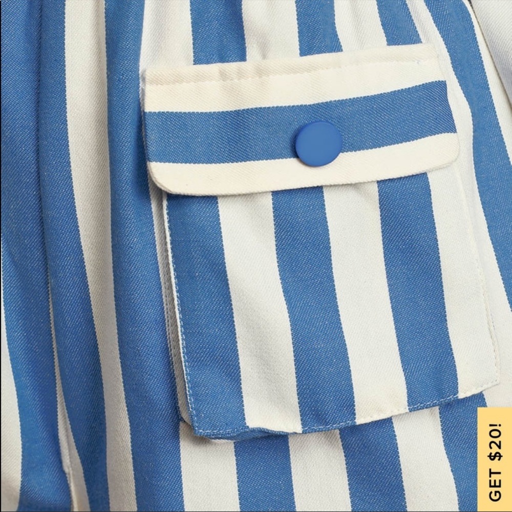 Lulus Striped Romper - Picture 3 of 5